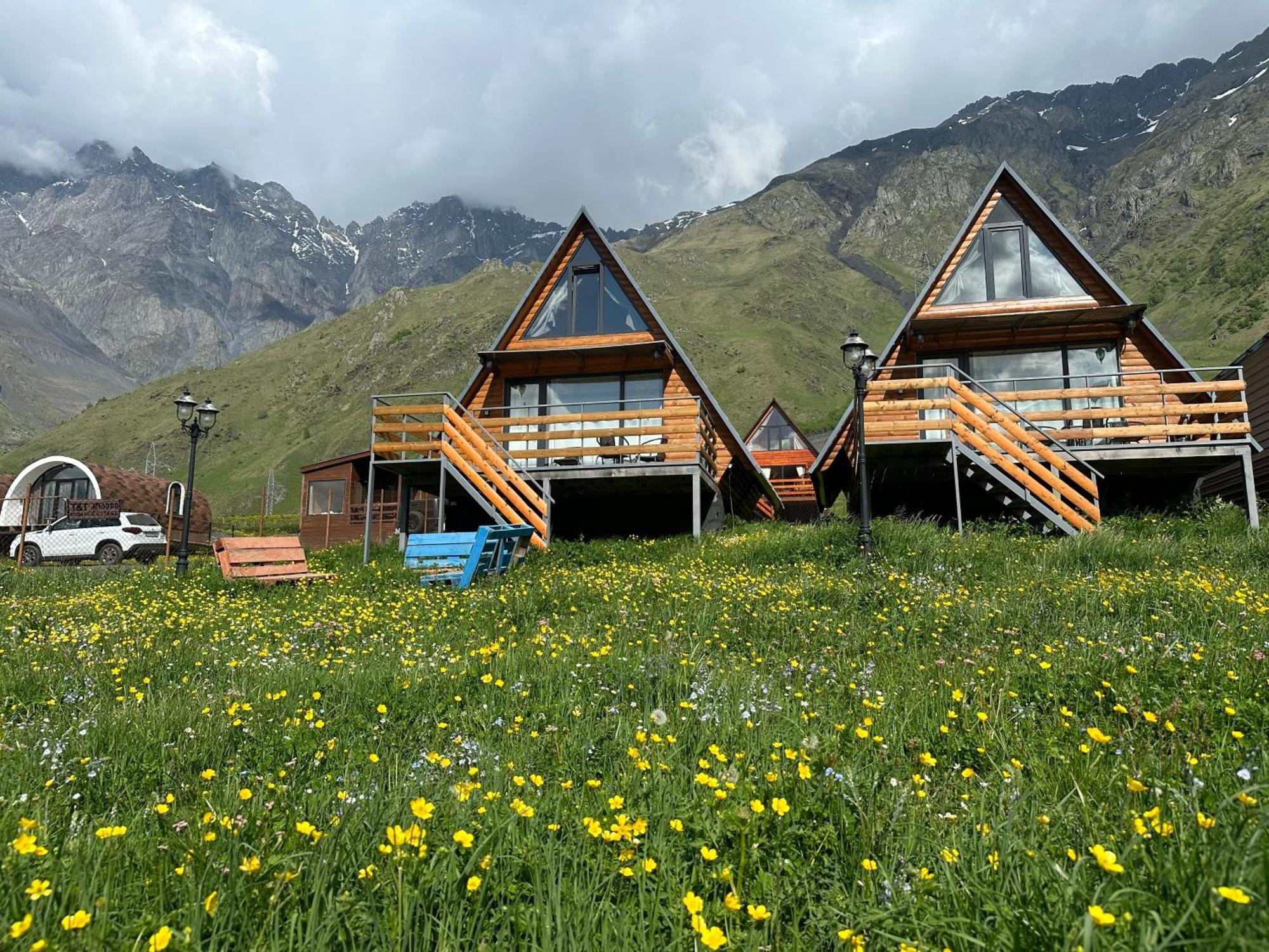 T&T Cottage Kazbegi Eksteriør billede